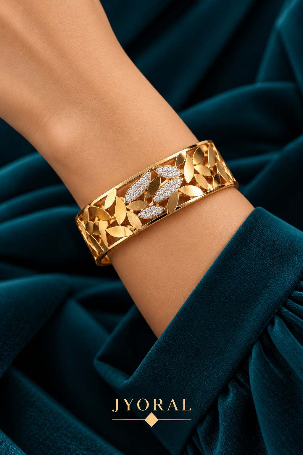 Aurelia Leaf Bracelet