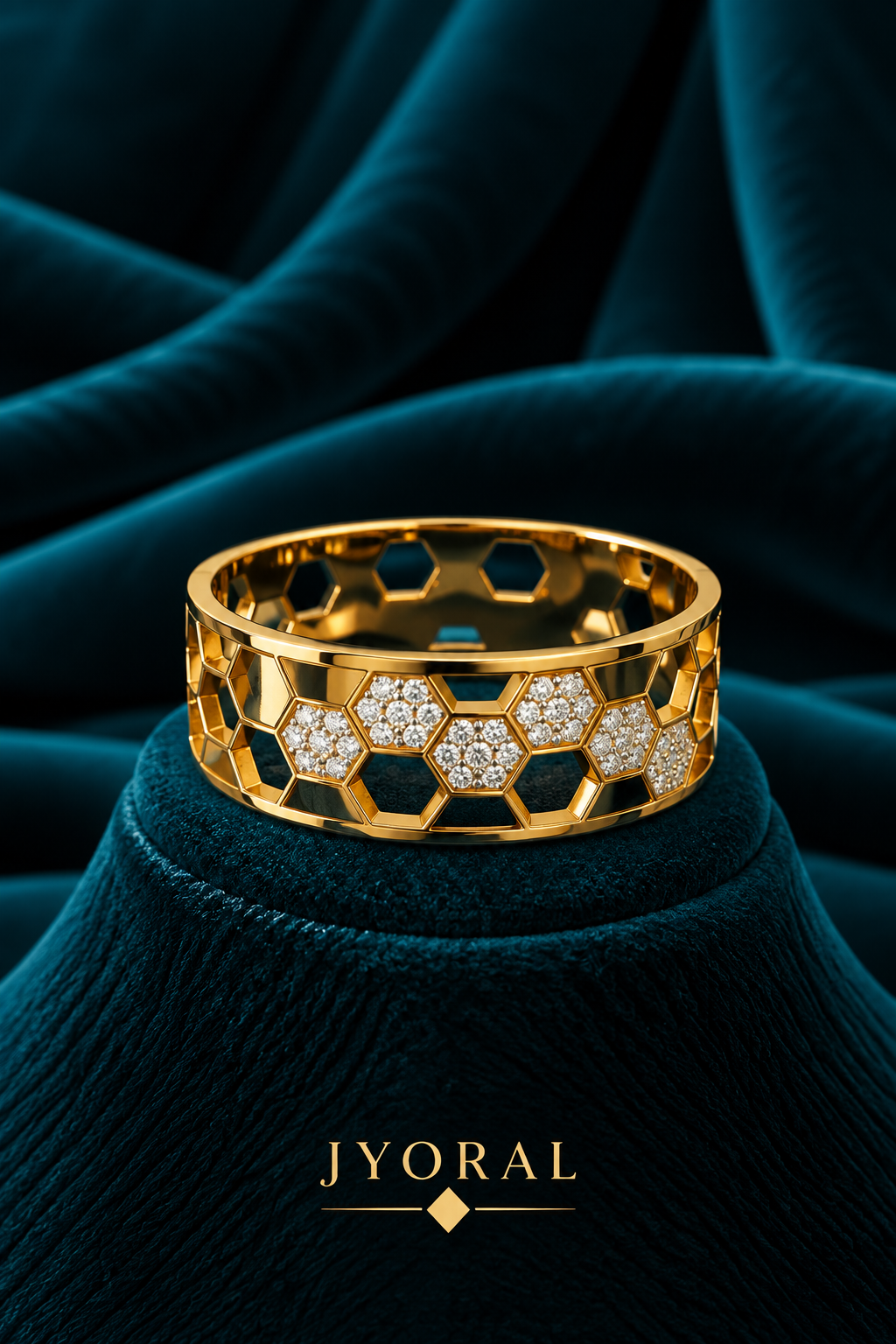 Golden Hive Bracelet
