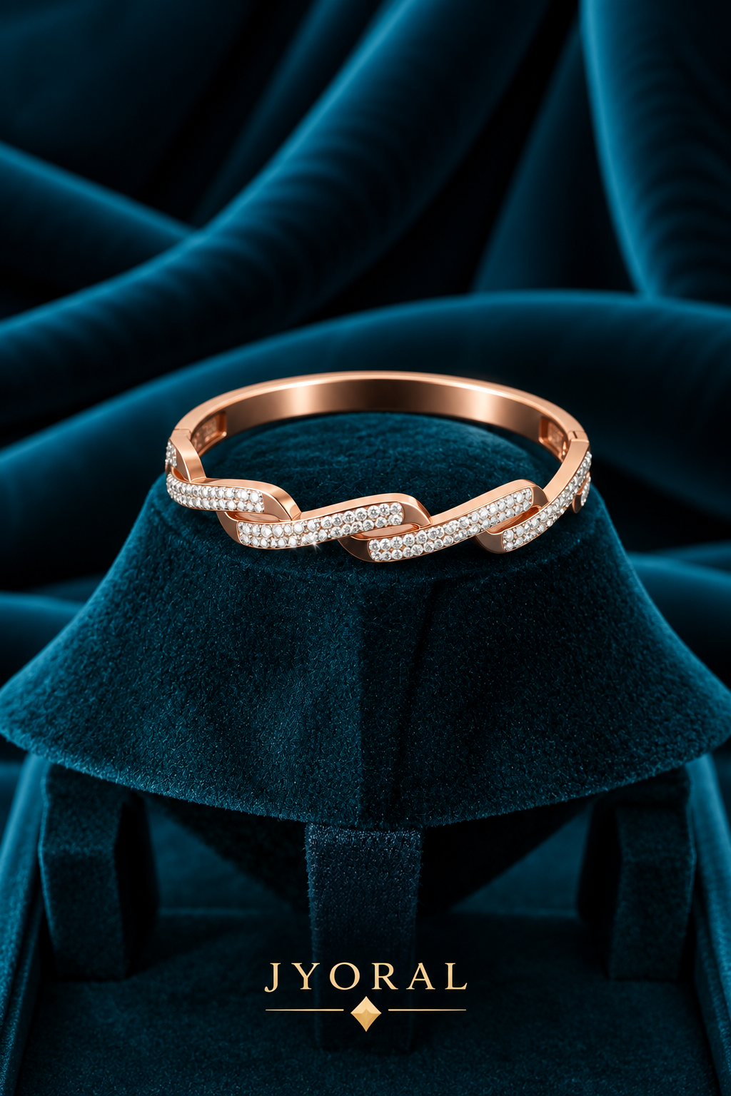 Rose Link Bracelet