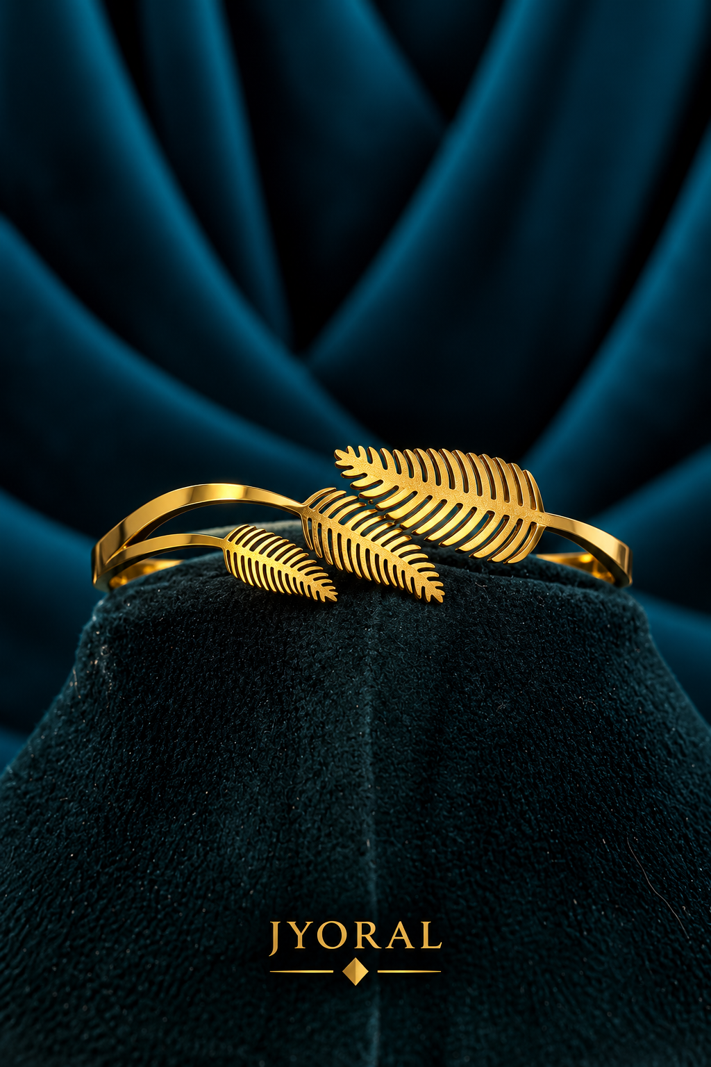 Golden Fern Bracelet