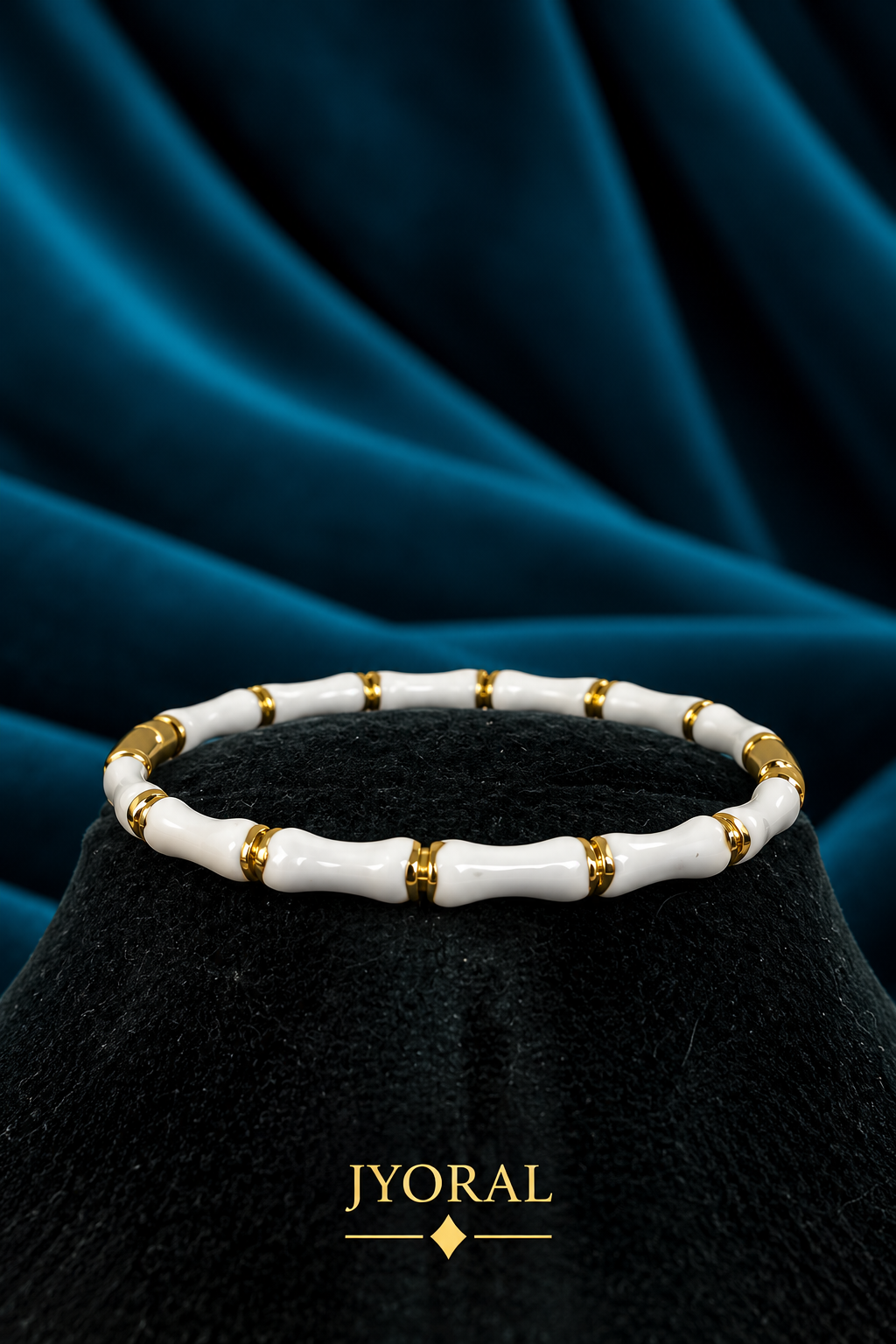 Ivory Bamboo Bracelet