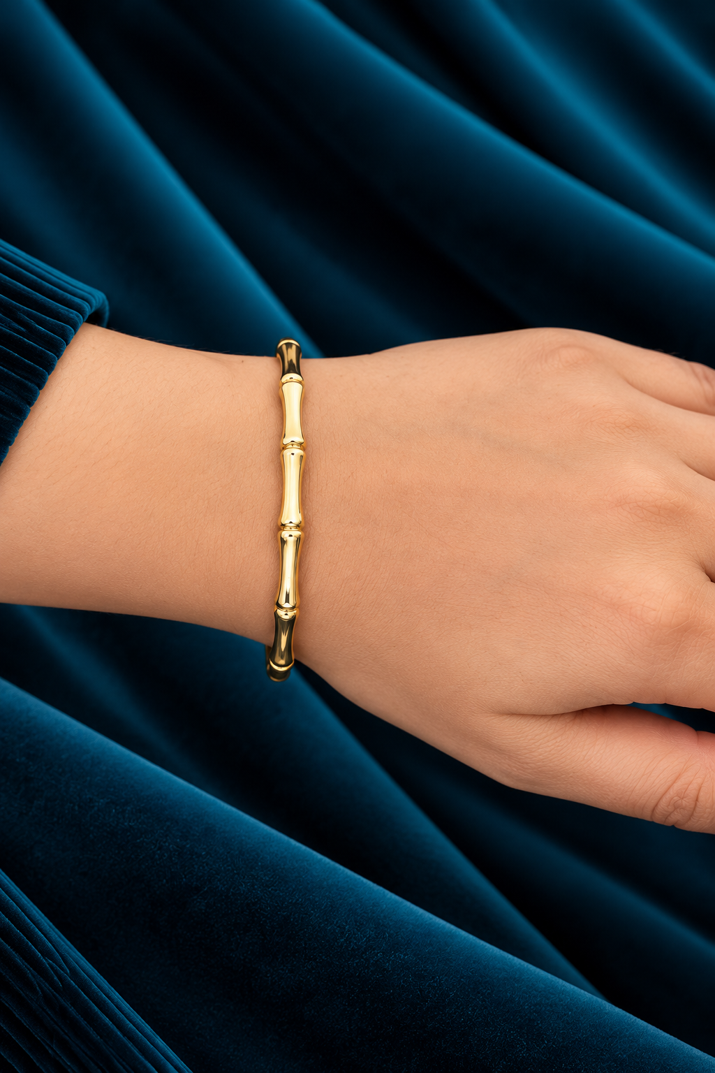 Golden Bamboo Bracelet
