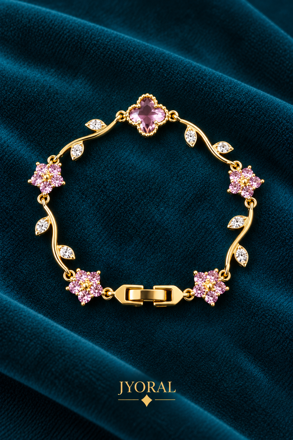 Blush Blossom Bracelet 🌸