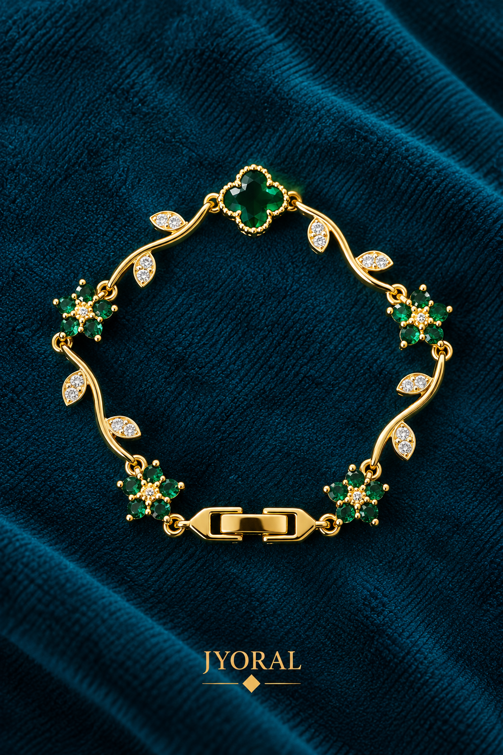 Verdant Blossom Bracelet 🌿