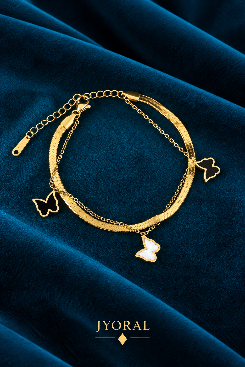 Midnight Flutter Bracelet 🦋