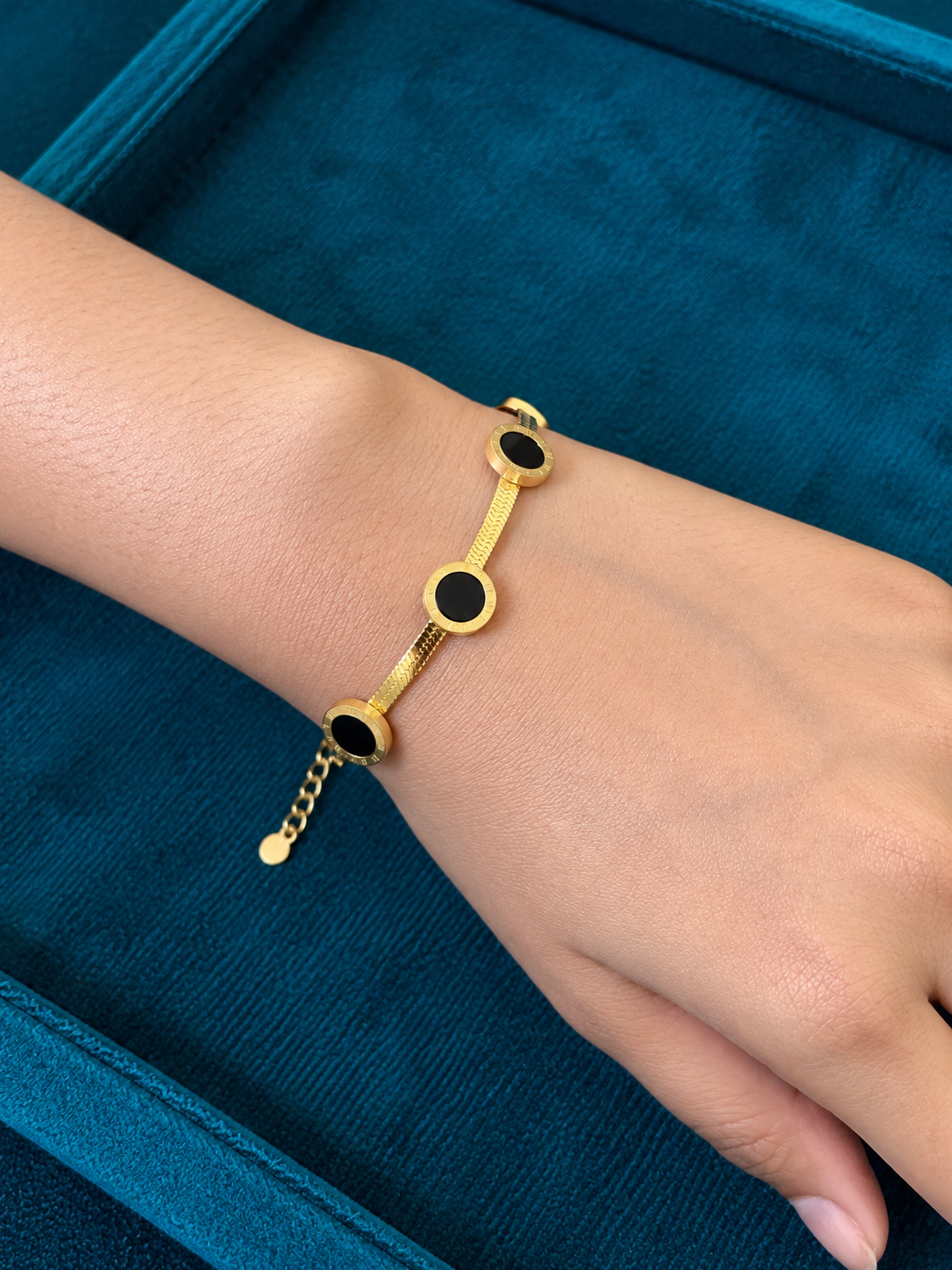 Midnight Roman Bracelet ✨