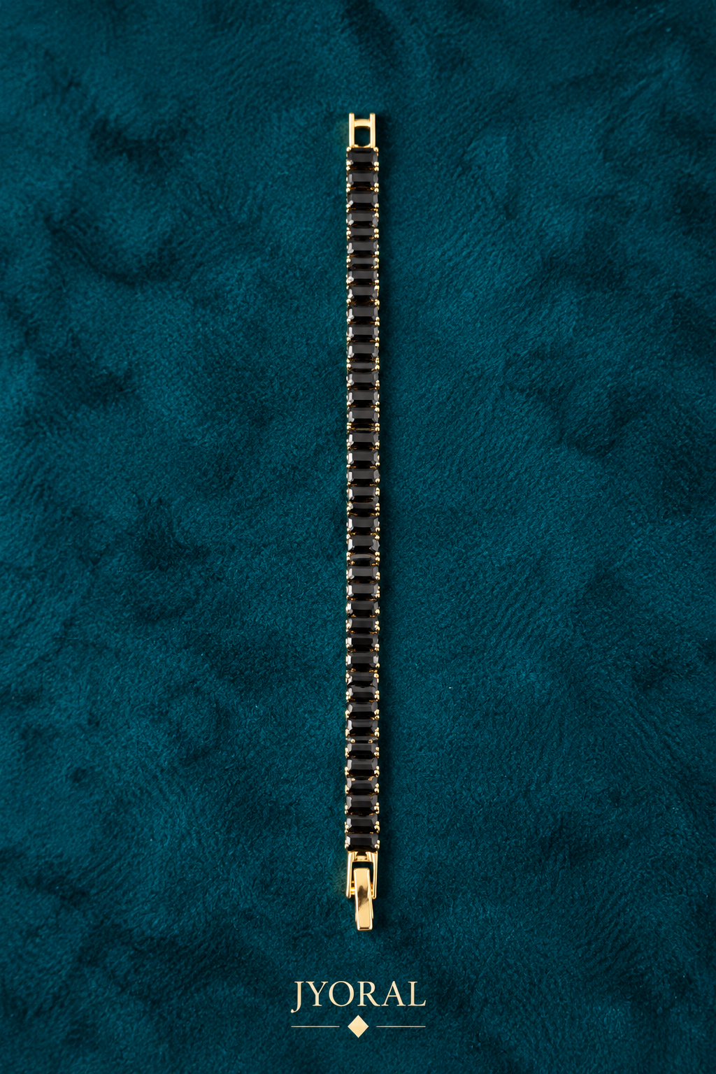 Midnight Gleam Tennis Bracelet ✨