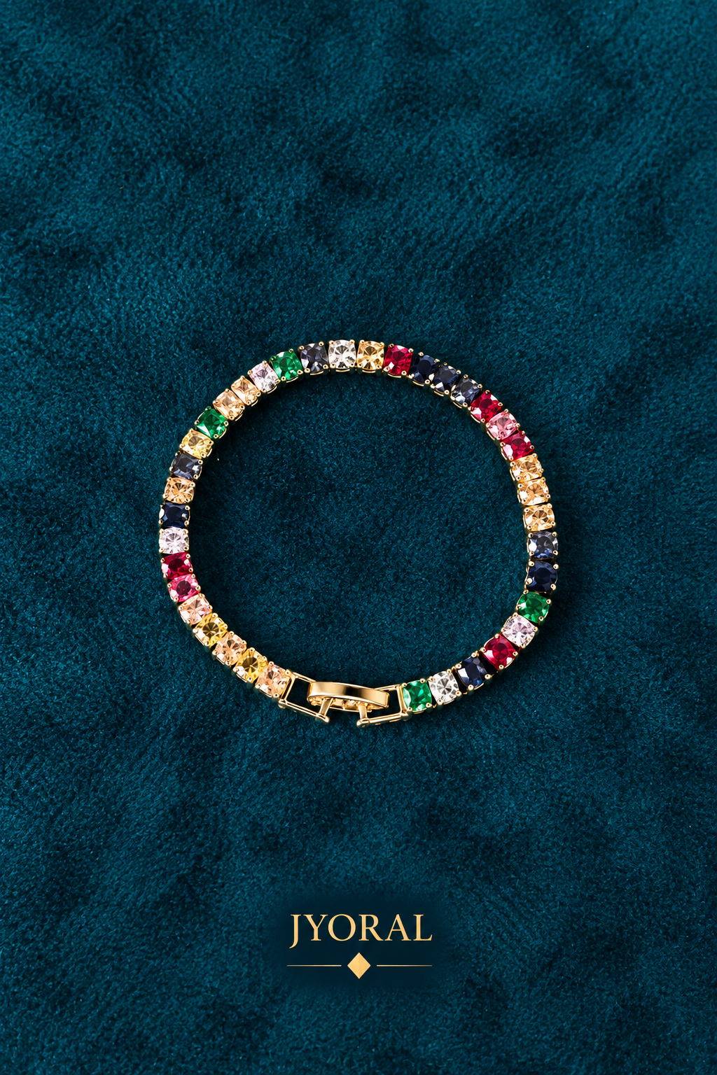 Colour Symphony Tennis Bracelet ✨