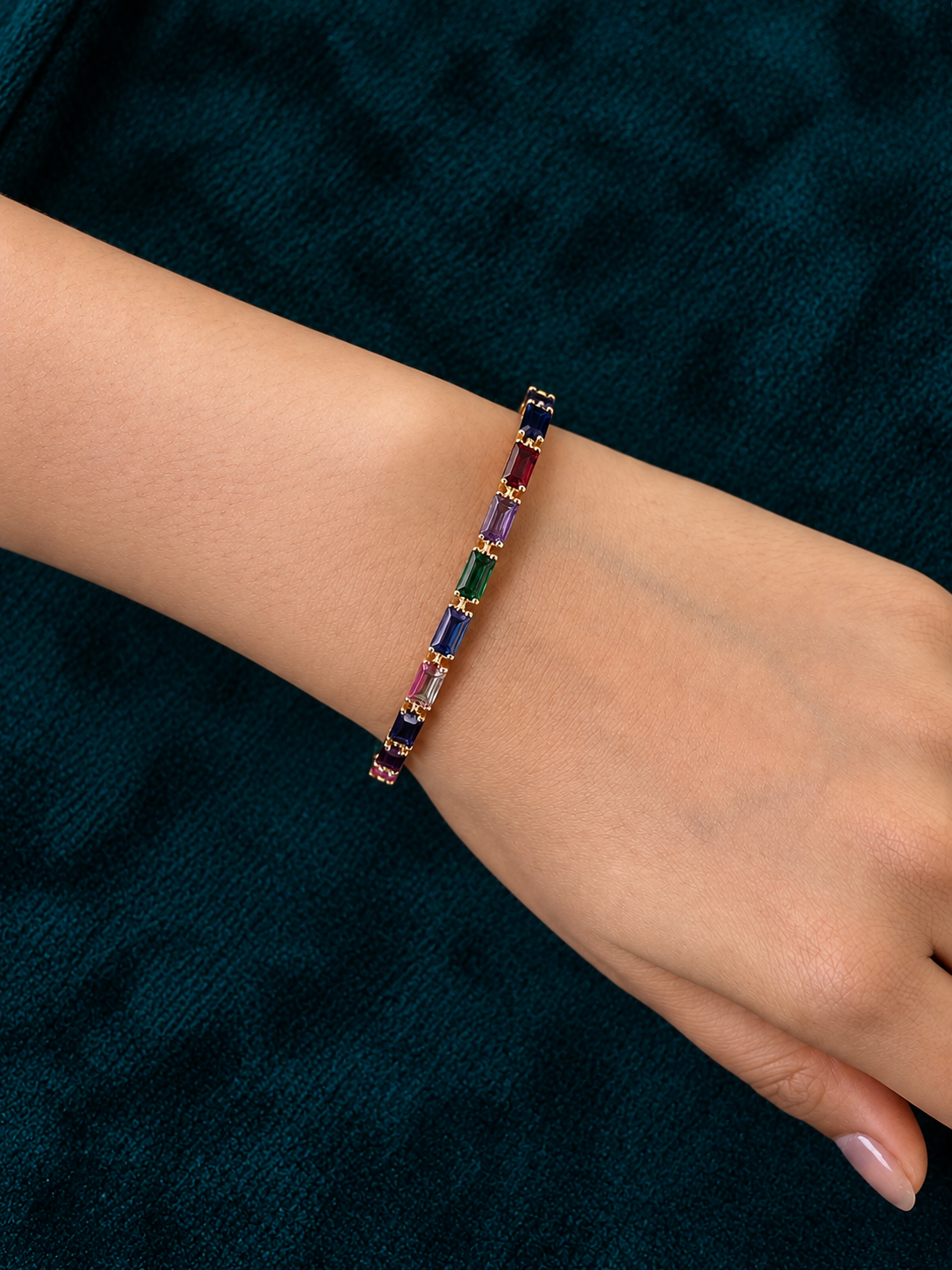 Prismatic Elegance Bracelet ✨