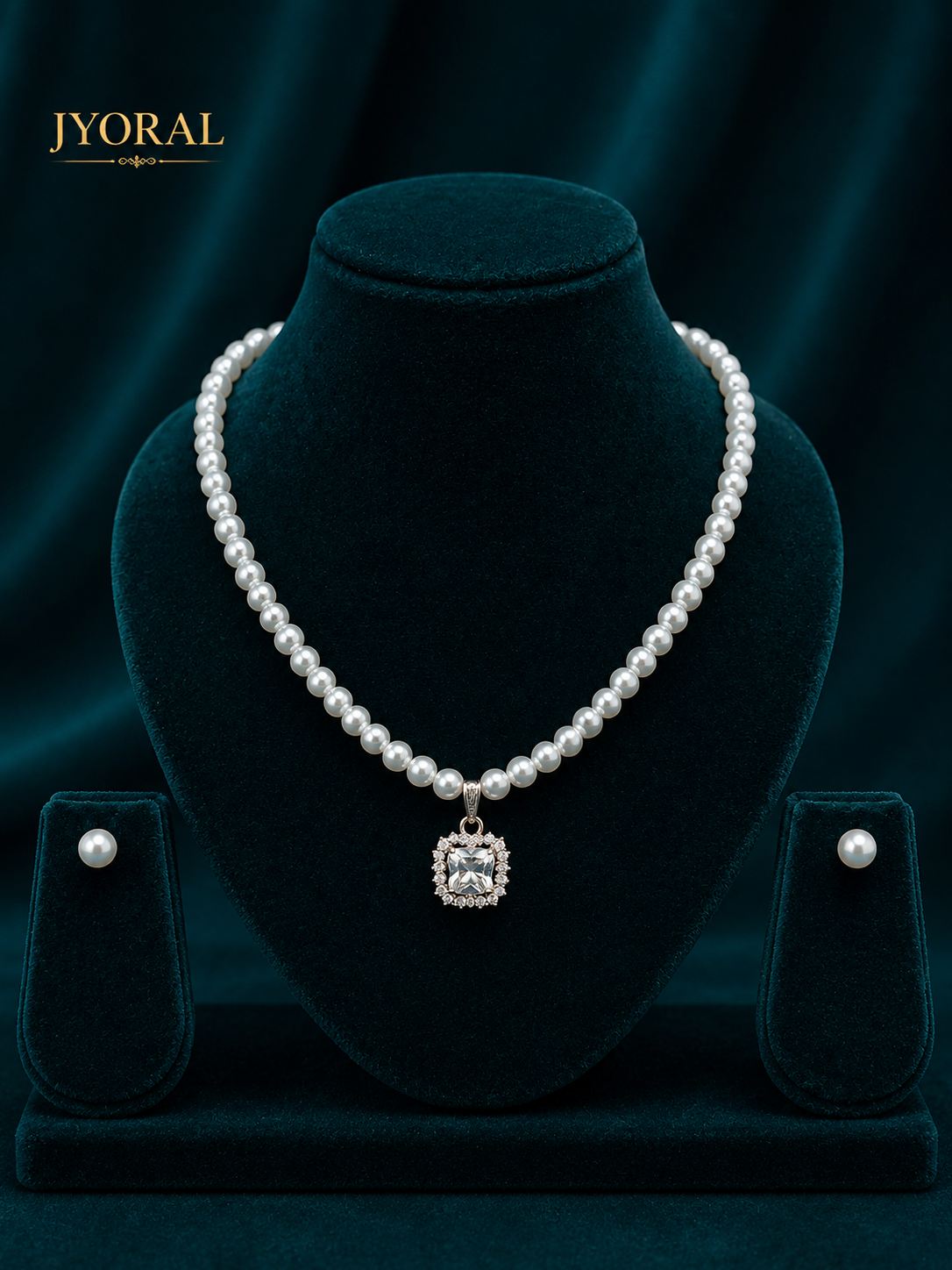Aurielle Pearl Pendant Set