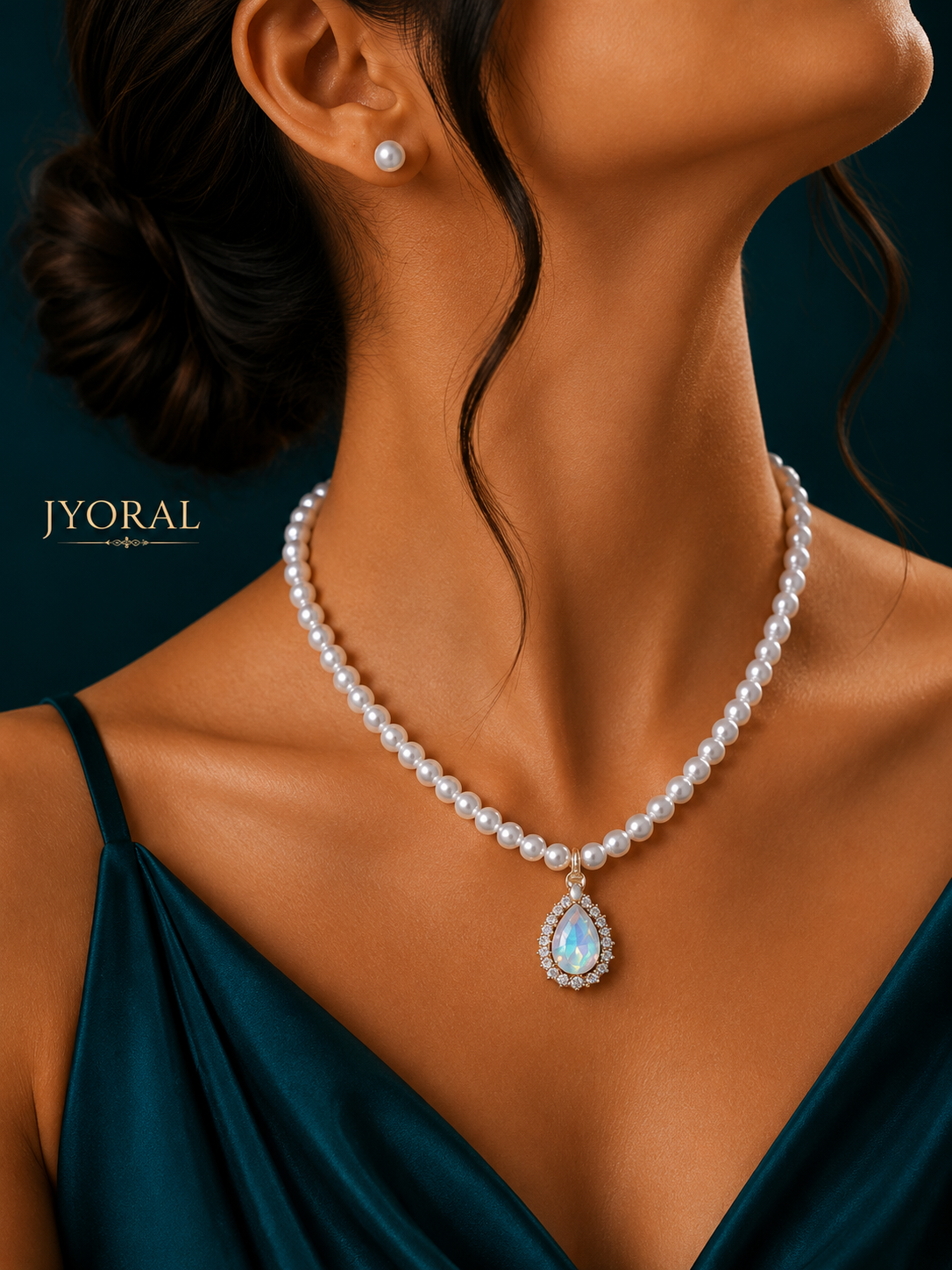 Opaline Pearl Drop Set