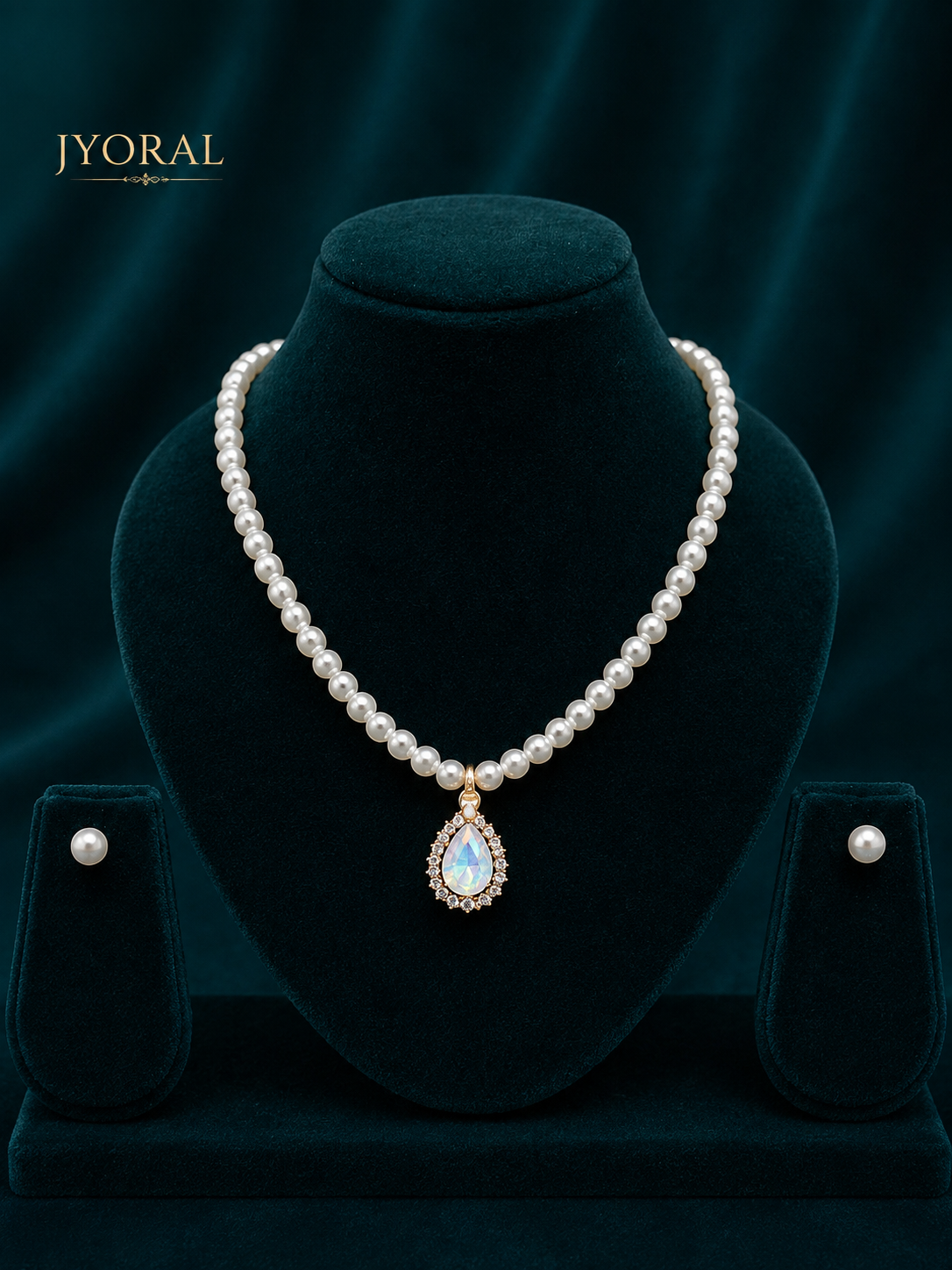 Opaline Pearl Drop Set