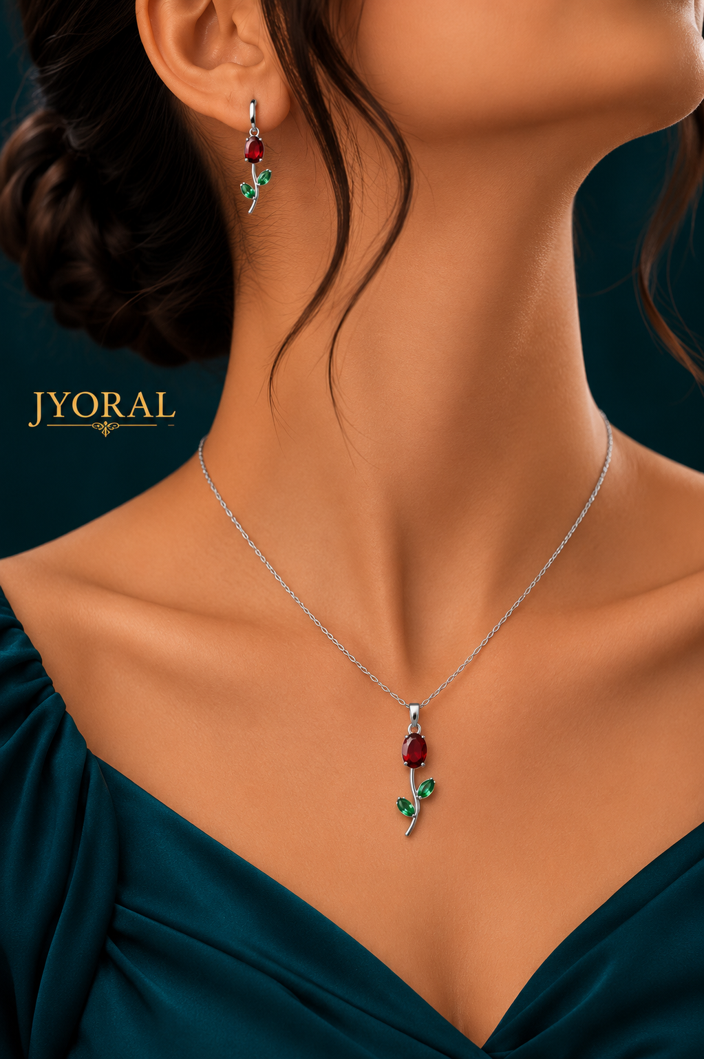 Scarlet Pendant Set