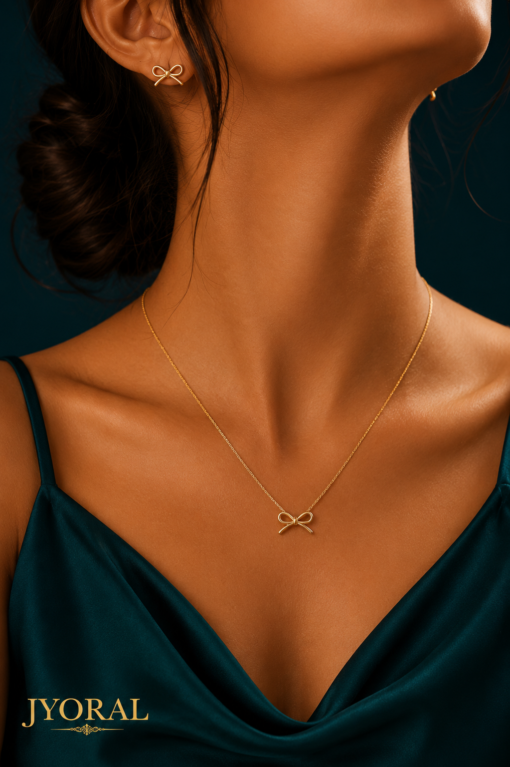 Élan Bow Necklace Set