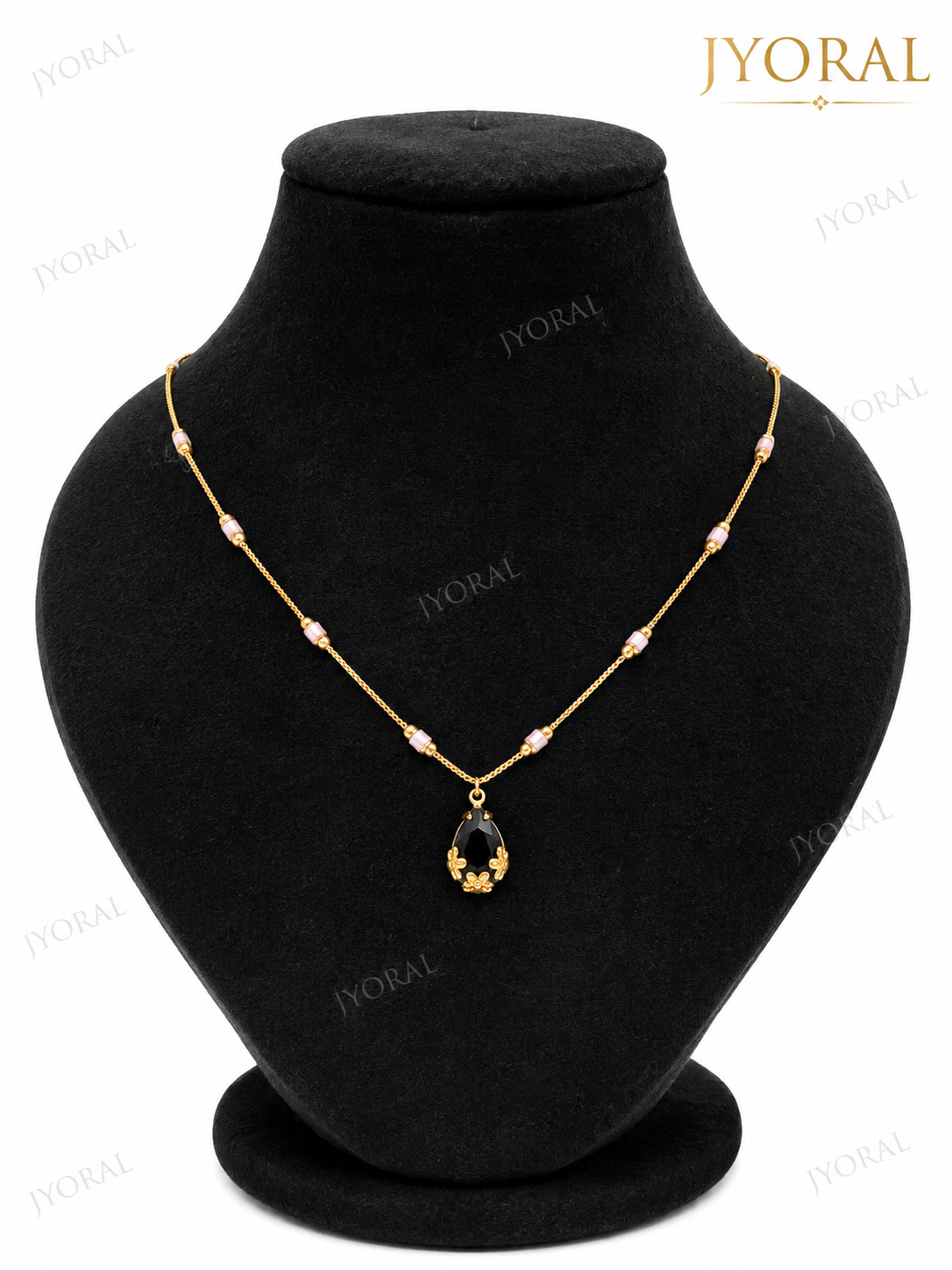 Emerald Petal Mangalsutra