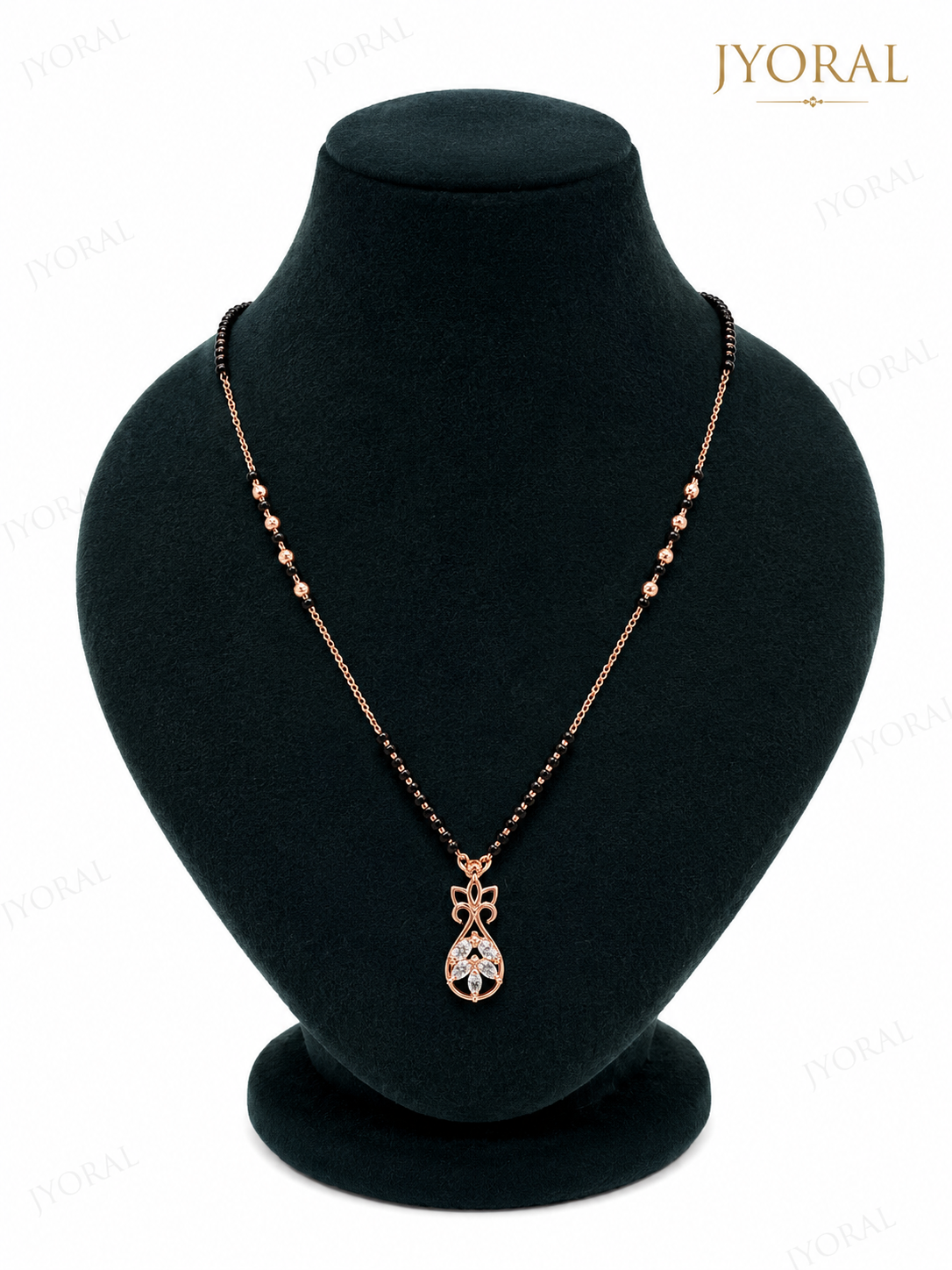 Rosé Blossom Mangalsutra