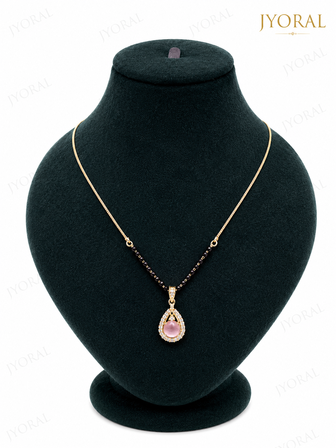 Blush Halo Mangalsutra
