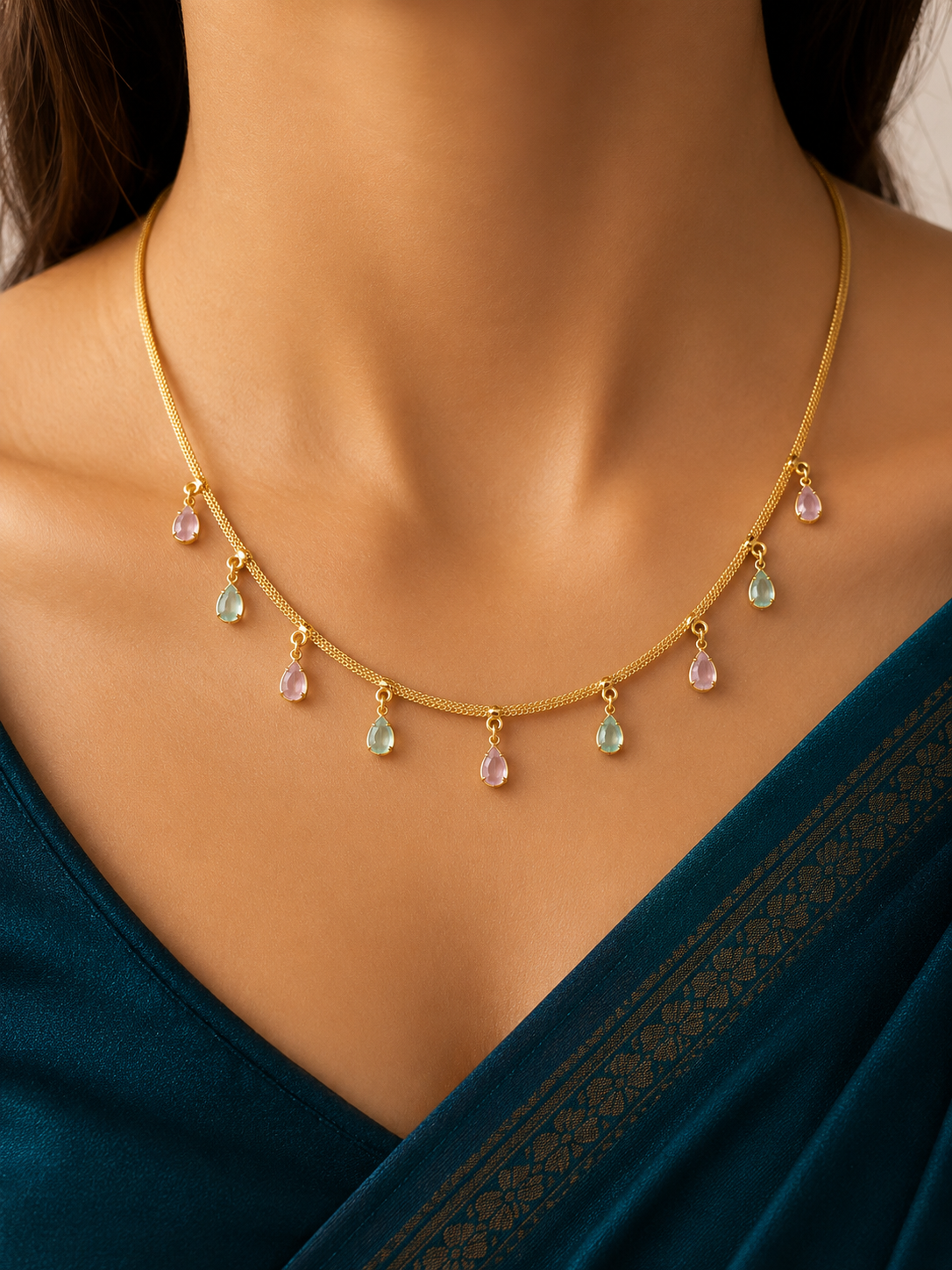 Pastel Rain Necklace