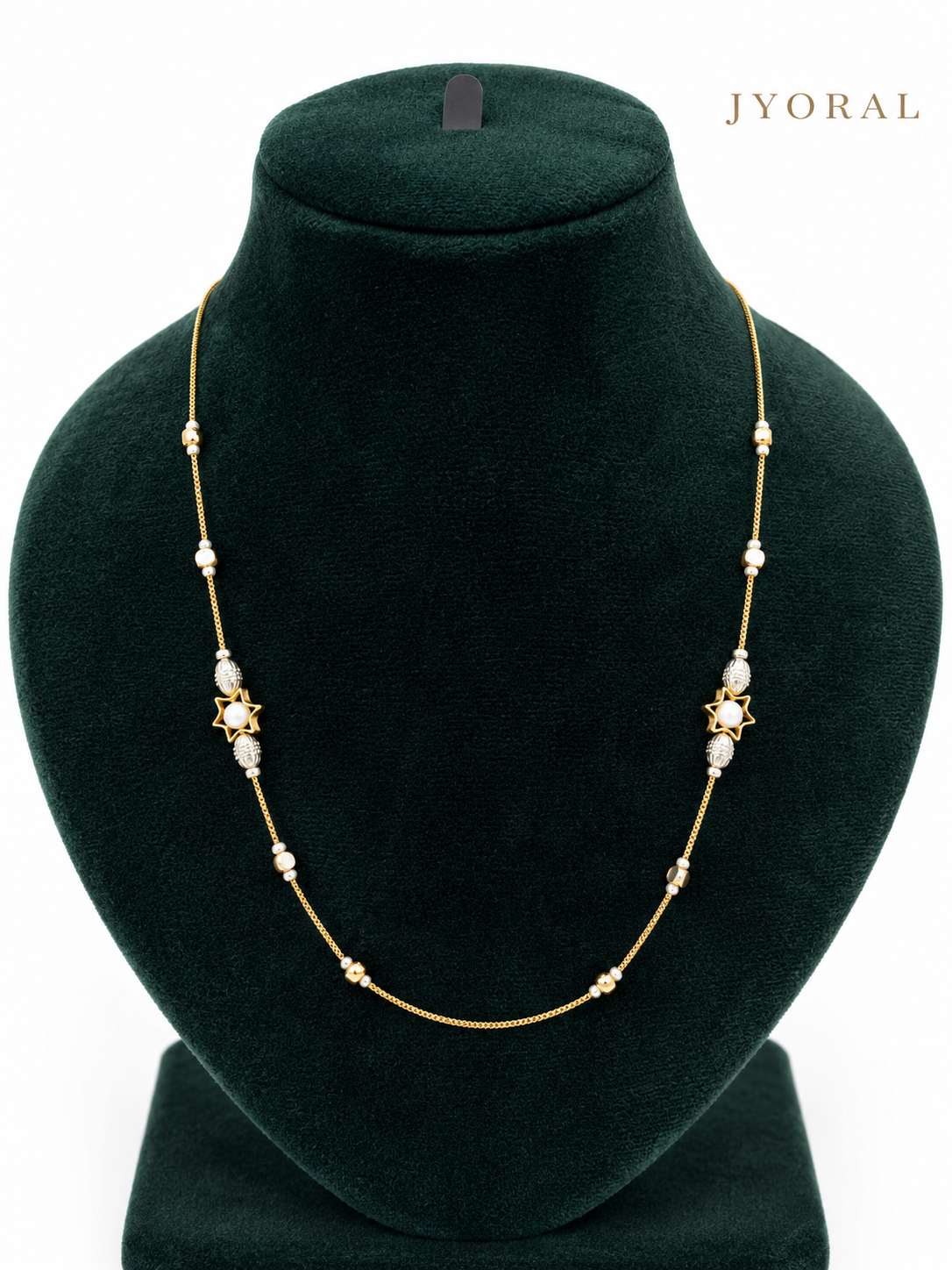 Starlit Pearl Necklace