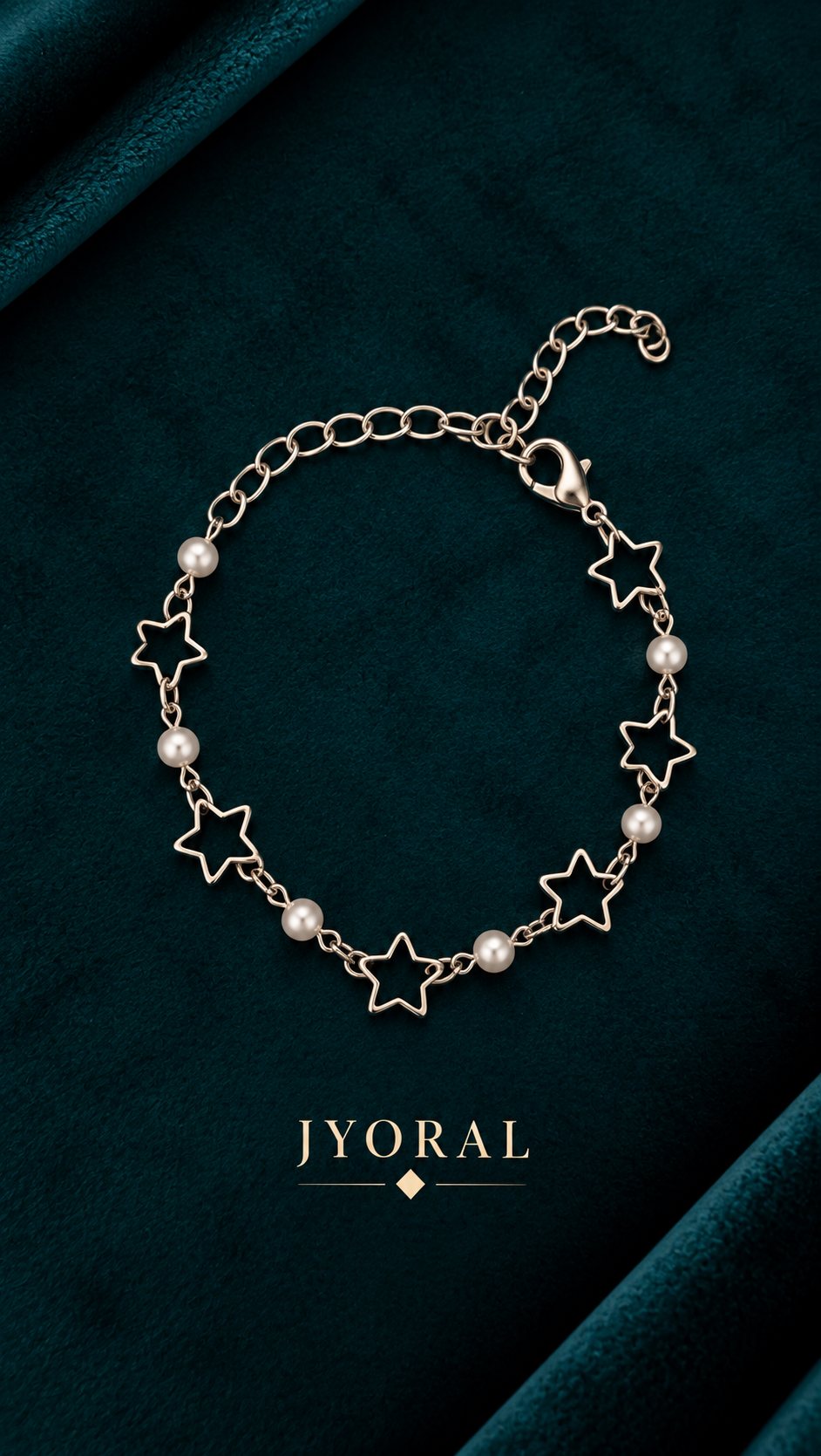 Pearl Star Duo Bracelet & Anklet