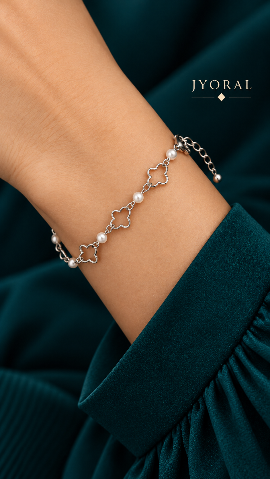 Pearl Butterfly Duo Bracelet & Anklet