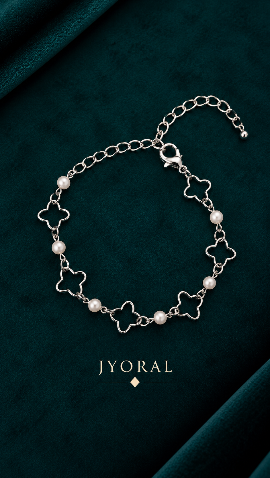Pearl Butterfly Duo Bracelet & Anklet