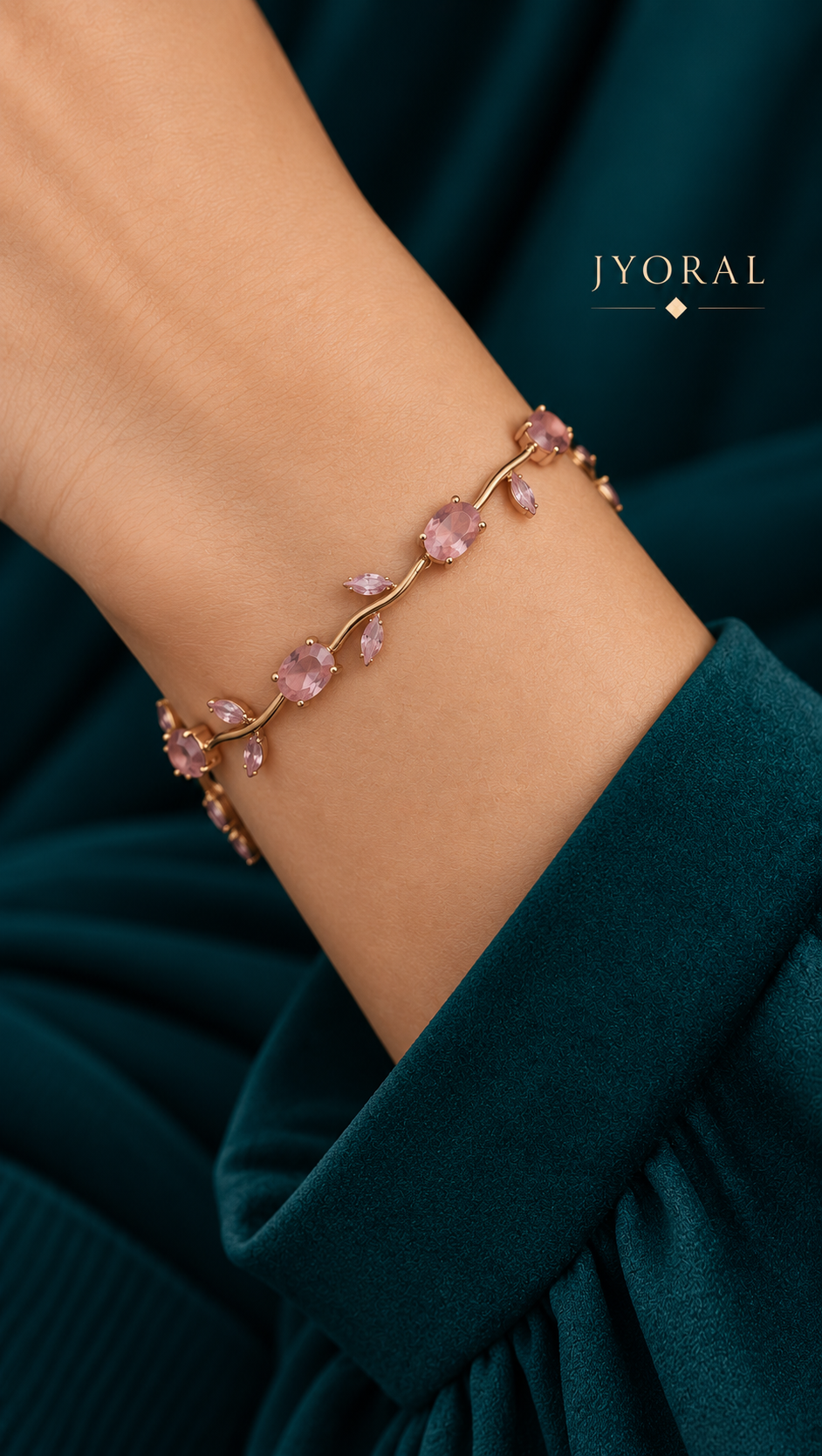 Blush Tulip Bracelet
