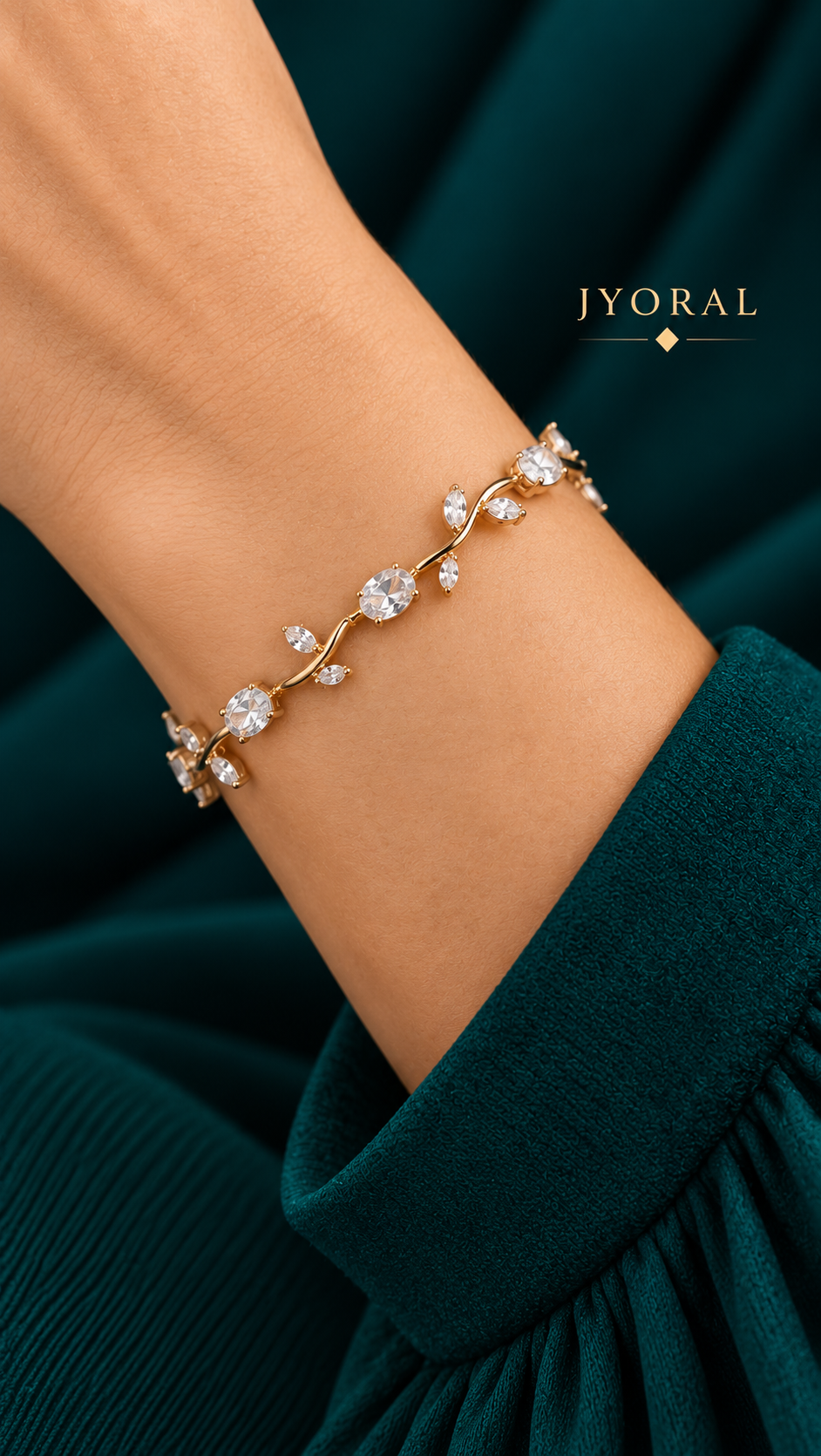 Ivory Bloom Tulip Bracelet