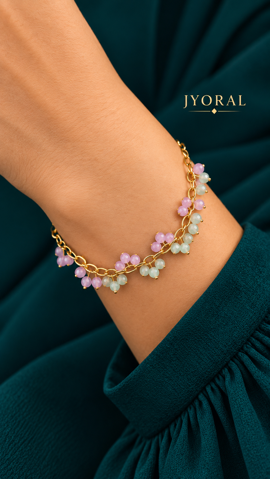 Pastel Dewdrop Bracelet