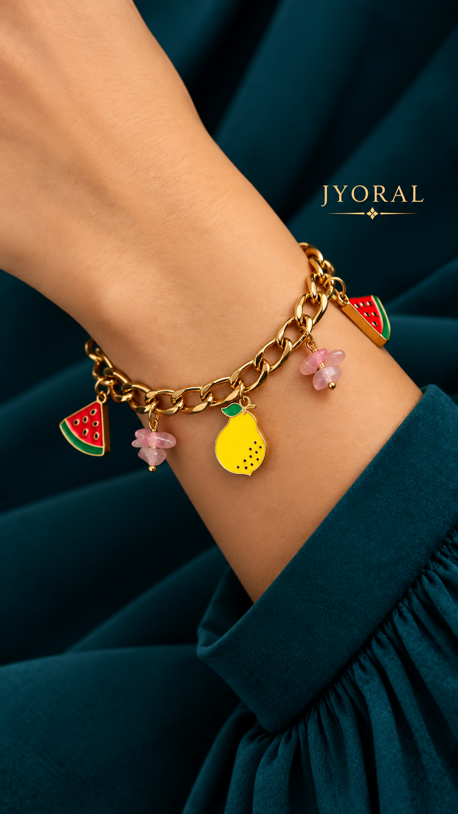 Tutti Frutti Charm Bracelet
