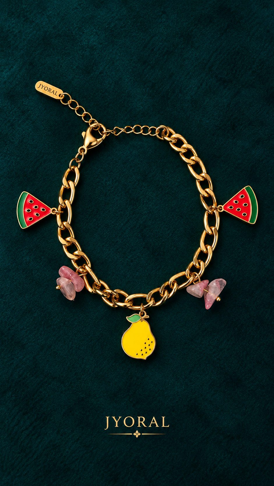 Tutti Frutti Charm Bracelet