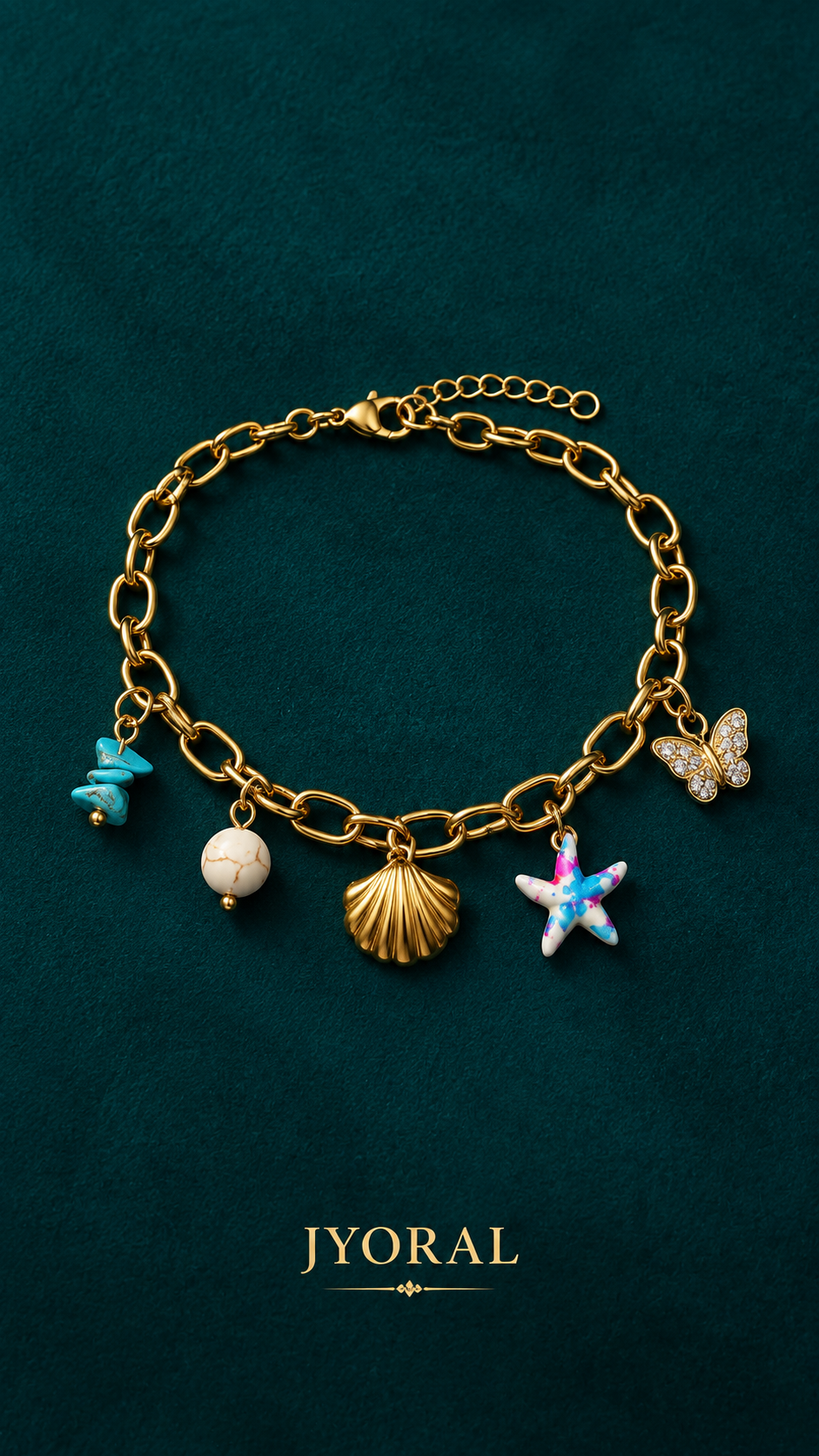 Ocean Charm Luxe Bracelet