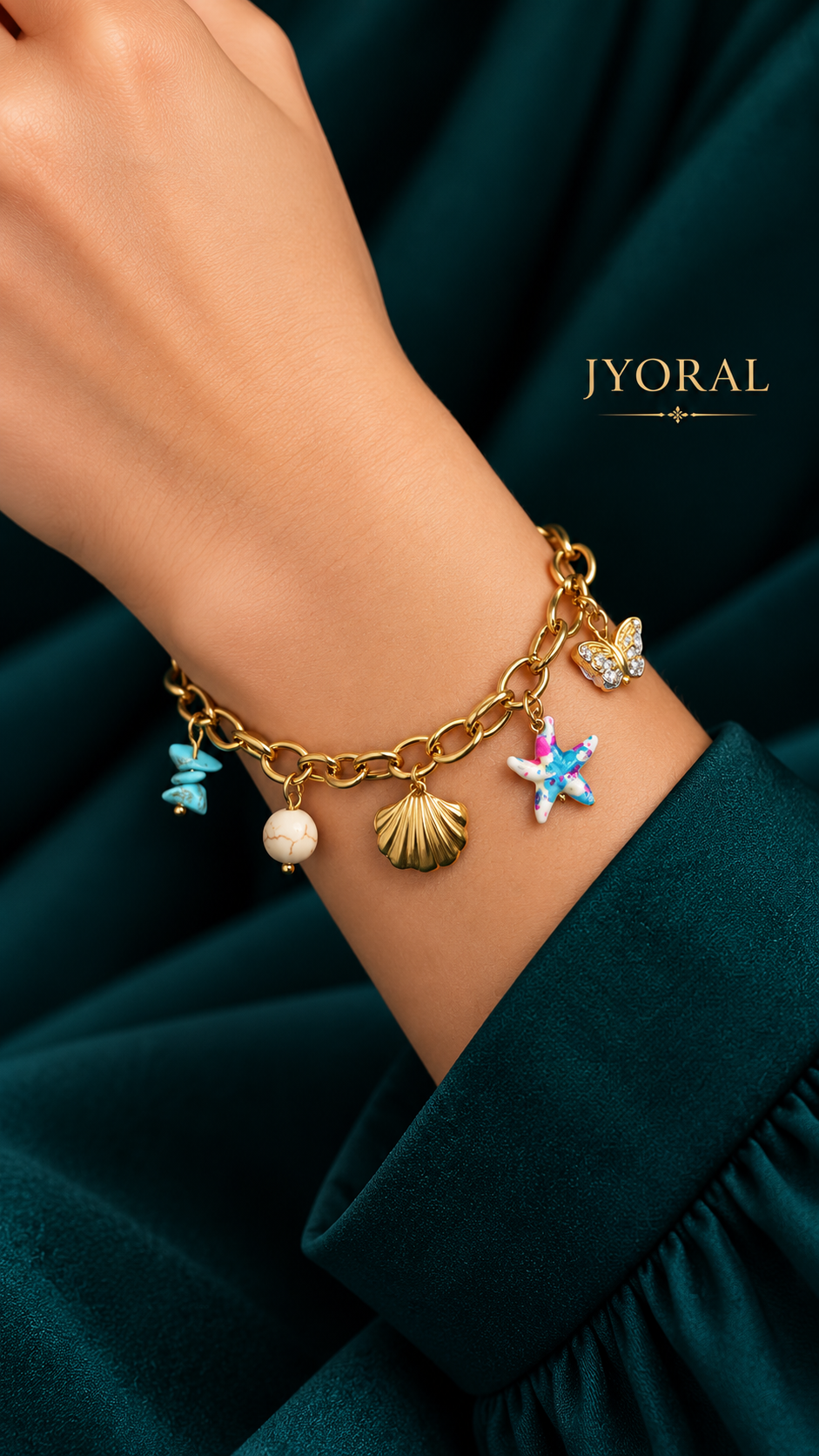 Ocean Charm Luxe Bracelet