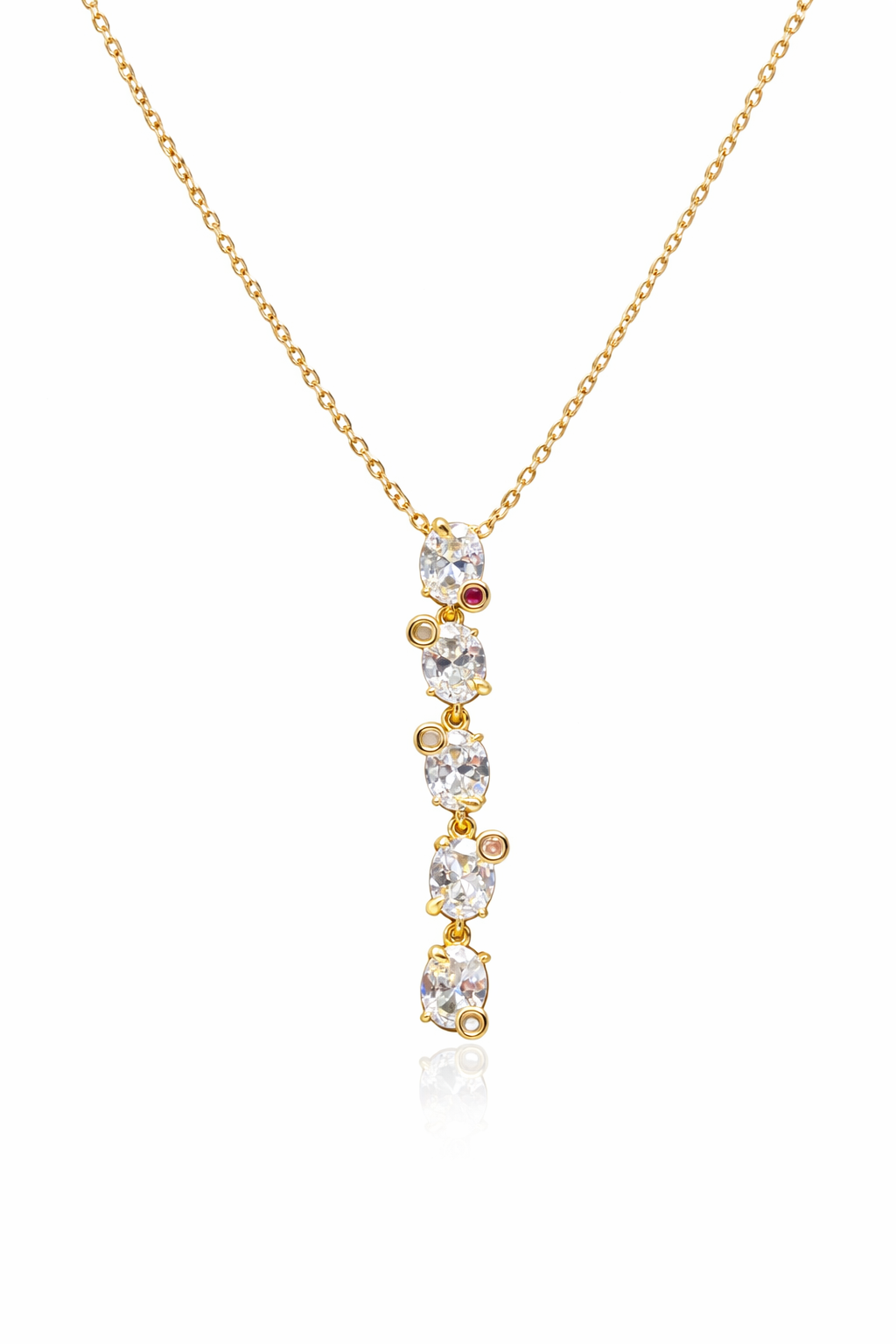 Crystal Cascade Necklace