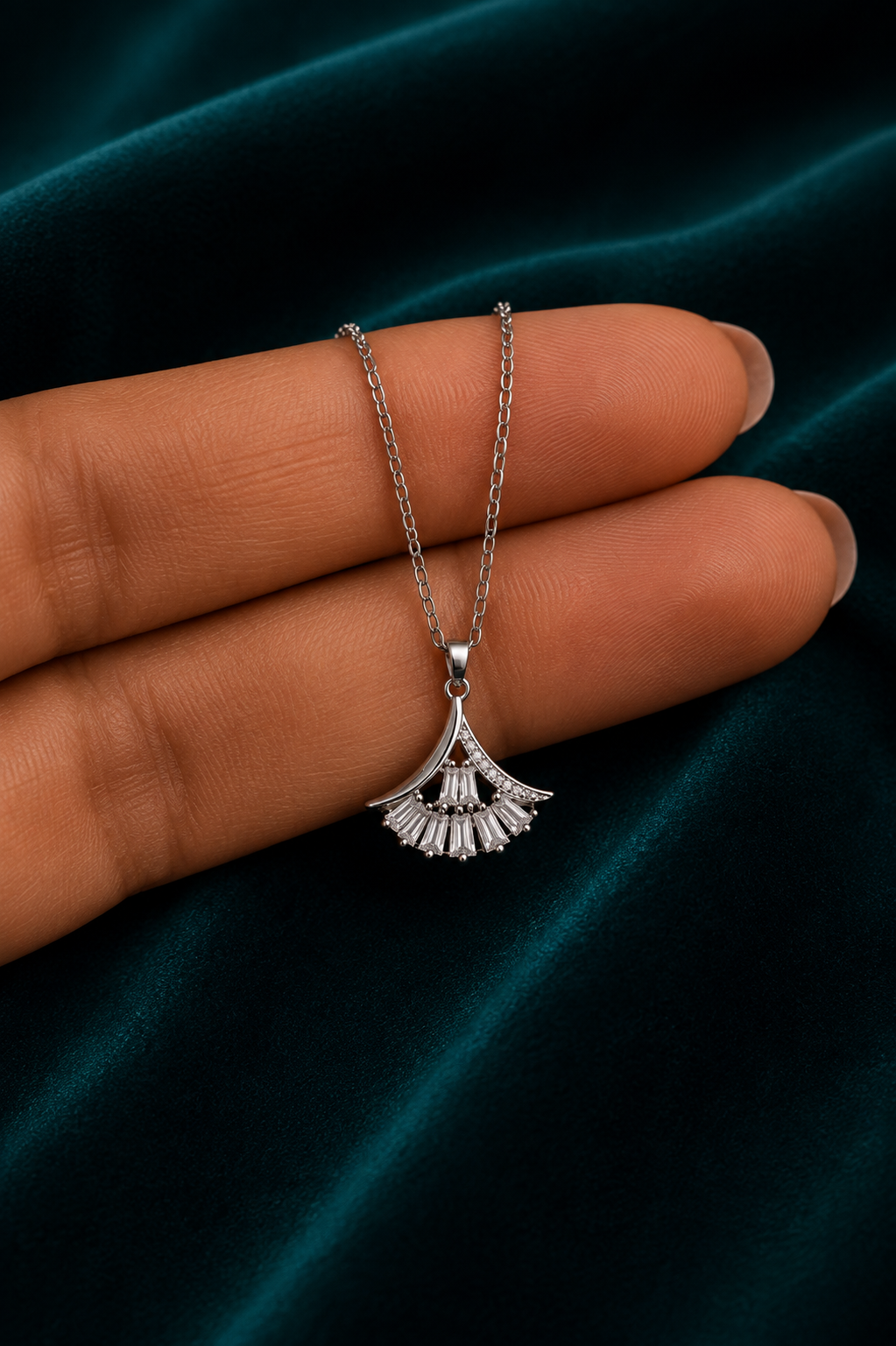 Celeste Fan Pendant