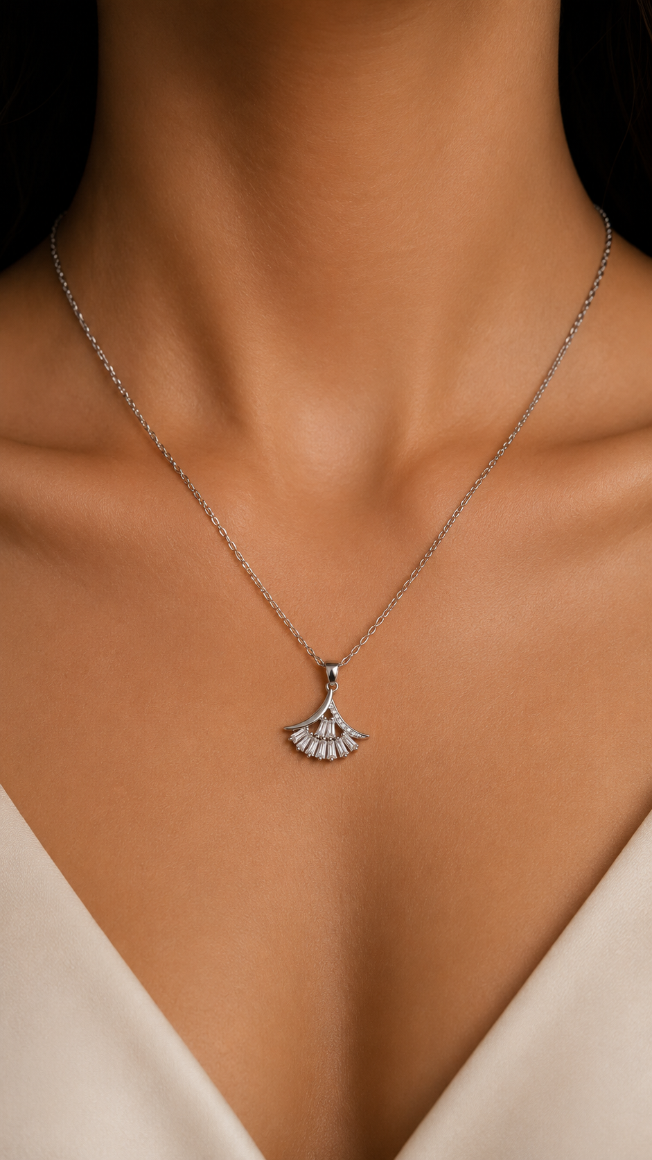 Celeste Fan Pendant