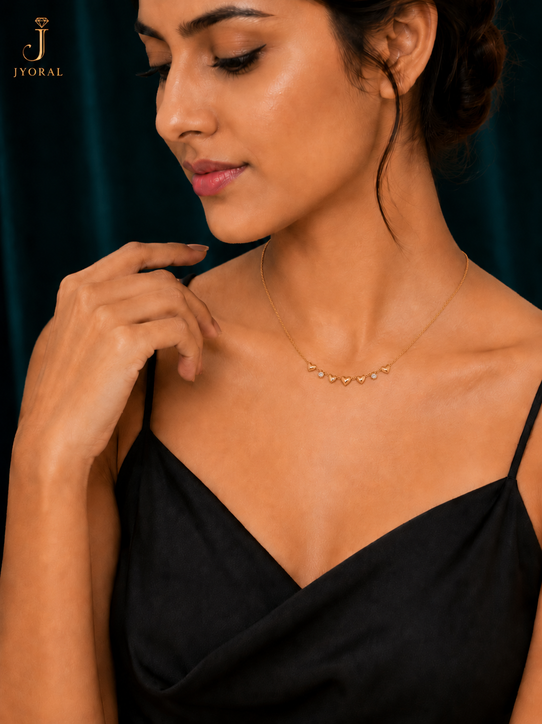 Amorette Heart Necklace