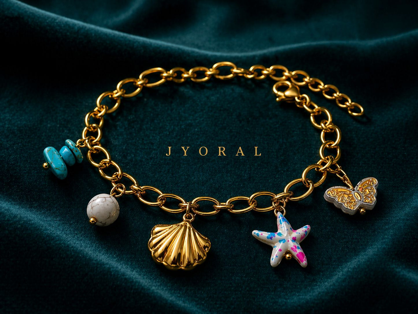 Ocean Charm Luxe Bracelet