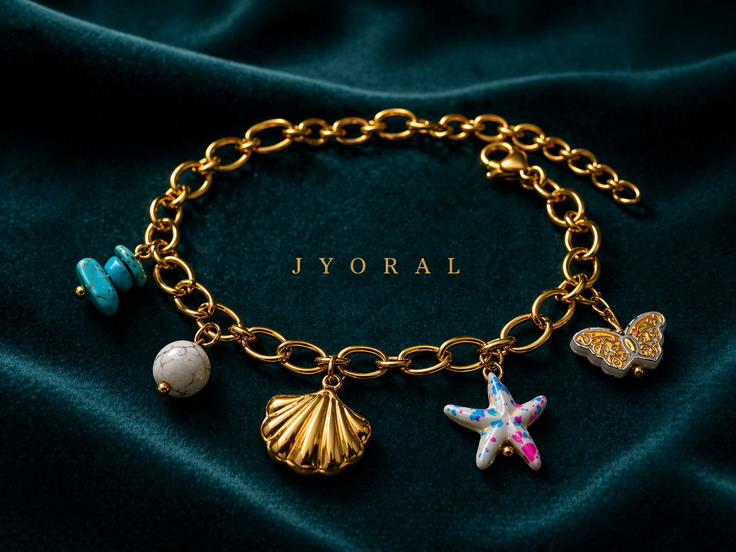 Ocean Charm Luxe Bracelet