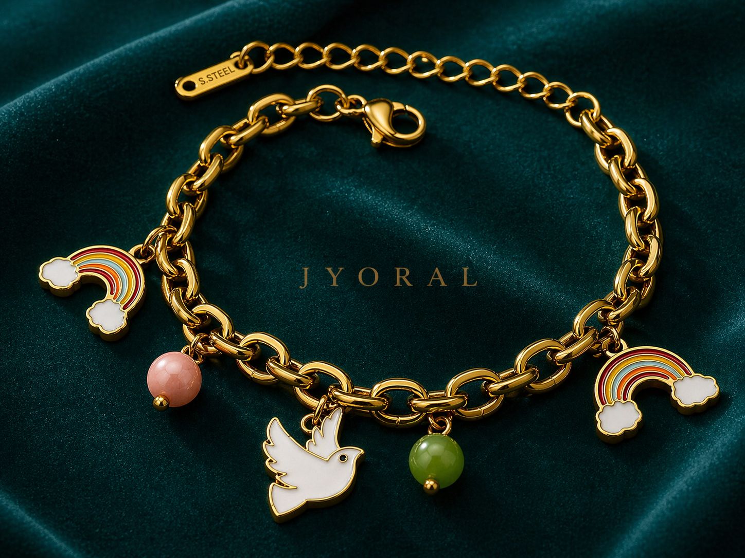 Rainbow Dream Charm Bracelet